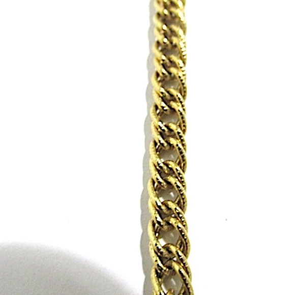 VTG Avon Gold Ribbed Bib Necklace - Picture 7 of 8